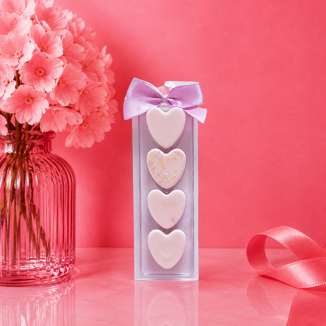  LENNY GOLDEN BLOOMS &amp; SPRING LILY CLAMSHELL HEARTS