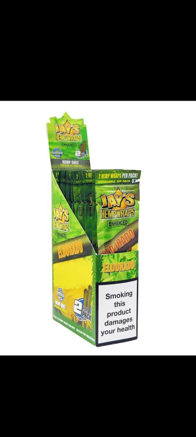 Juicy Jay’s Hemp Wraps Eldorado Pineapple Shake with Infused Terpenes

