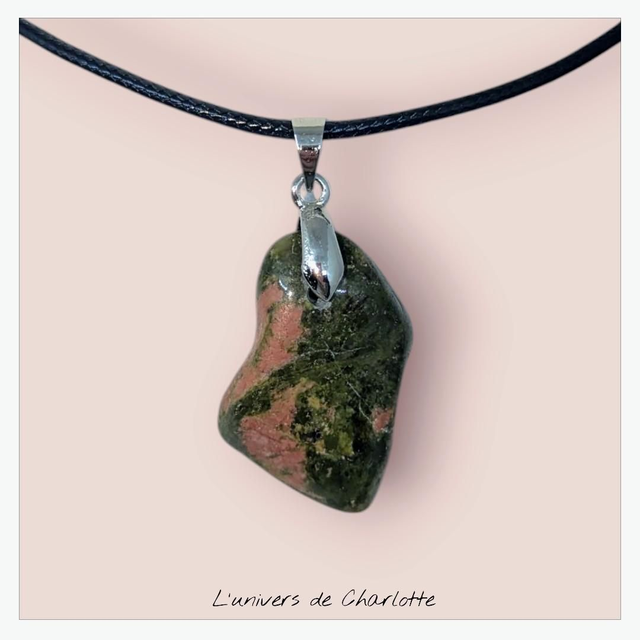 Pendentif &quot;Unakite&quot; PN-097