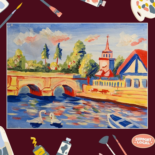 Brush & Sip Night @ The Boathouse - May 12th