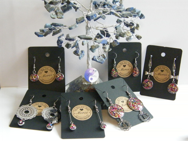 Collection Fragments de pierres Multicolores