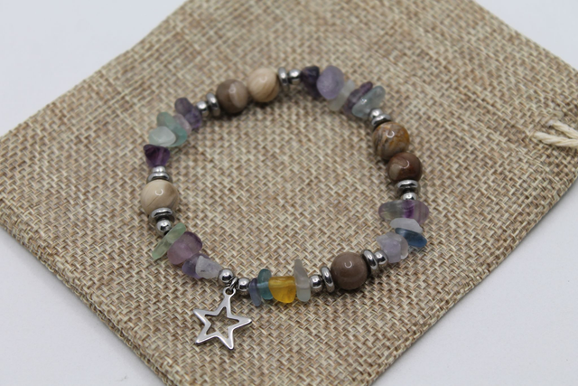 Fluorite - Bois Fossilisé