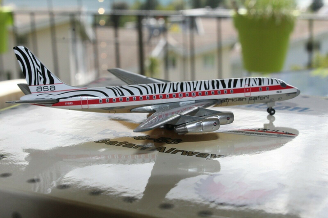 African Safari Airways DC-8-53 (5Y-BAS), 1:400, Phoenix