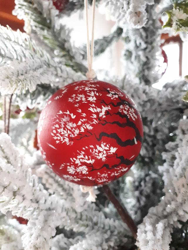 Boule de Noël Sakura