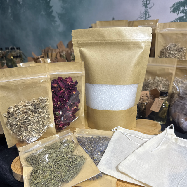 Create your own spell bath bags - ultimate relaxation blend
