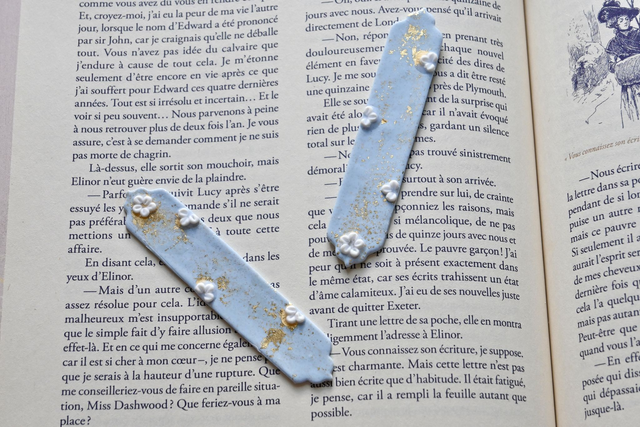 Tea Time - Marque page Derby Porcelain 