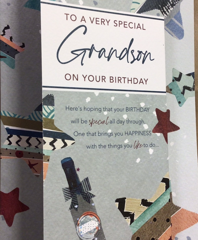 Birthday Relative - Grandson WW