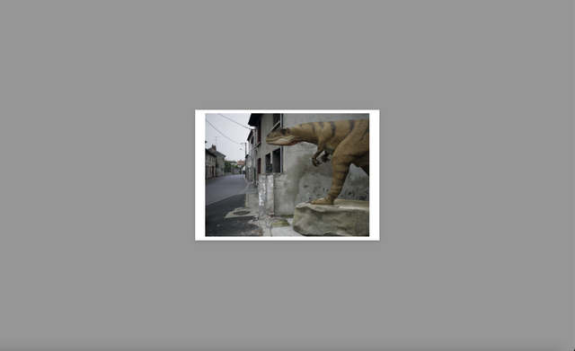 "Dinosaure" carte postale