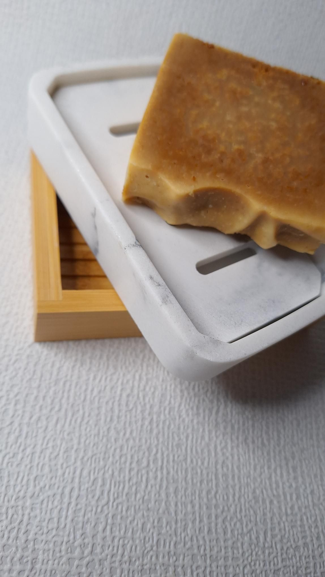 Marmerlook Zeepbakje van Steen: Stijlvol en Functioneel