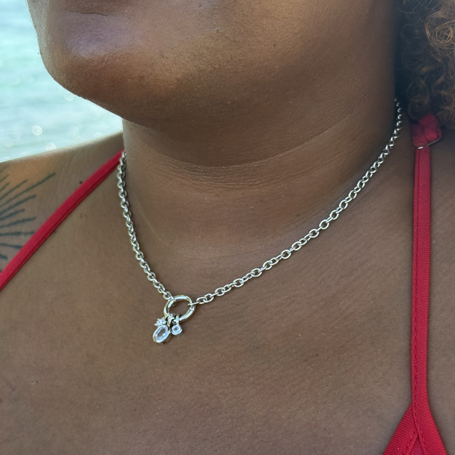 Collier Destiny argenté 