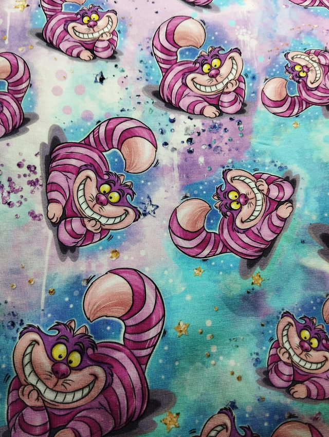 Tissu Chat Alice pour COMMANDE 