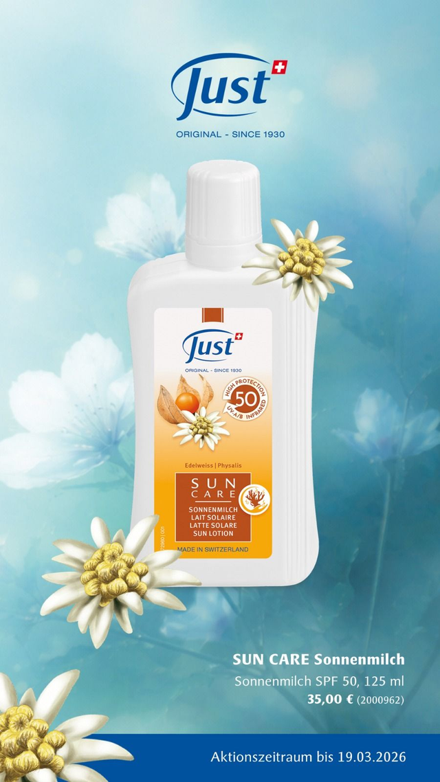 Sun Care Sonnenmilch SPF 50, 125 ml