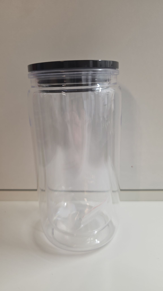 16oz Black Snowglobe (Please add decal before checking out) 