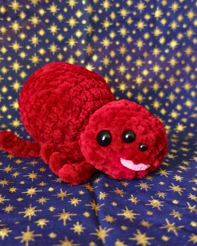 Créature araignée bordeaux | Spooky collection : éditions limitées