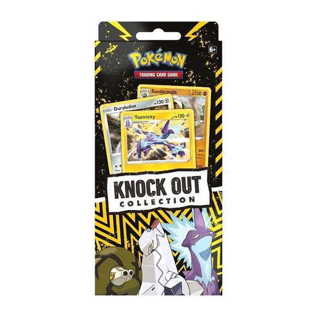 Pokémon Knockout Collection (Toxtricity, Duraludon & Sandaconda and 2 Booster Packs)