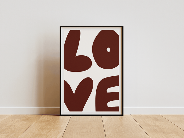 "Love" Print