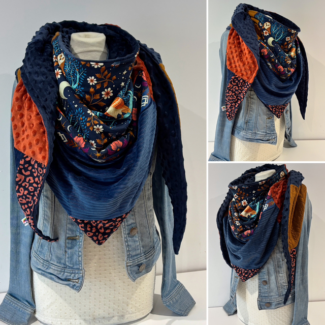 Maxi Chèche en Patchwork 352