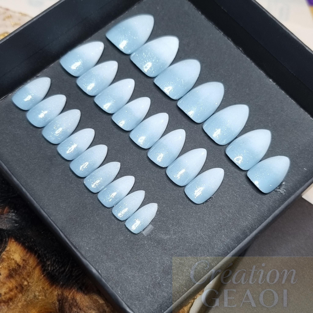 Babyboomer bleu pailleté little Amande xs