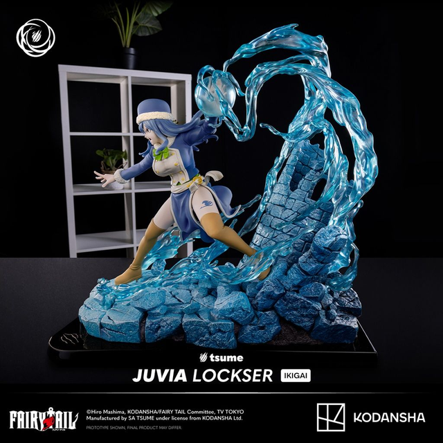 (Preordine) Juvia Lockser - Fairy Tail - Statua Ikigai Tsume Art 1/6 💧💙 (Anche a rate! 👇)