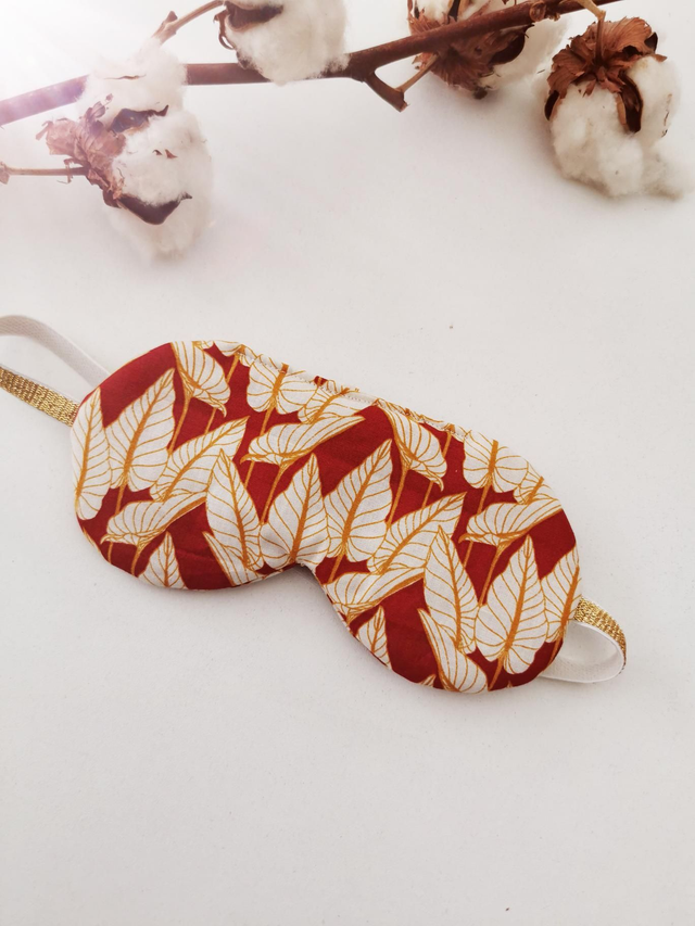 Masque de nuit feuillage