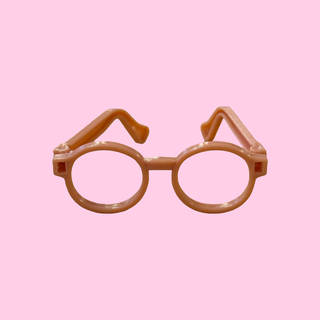 17cm Doll Accessories (Brown with no lens)