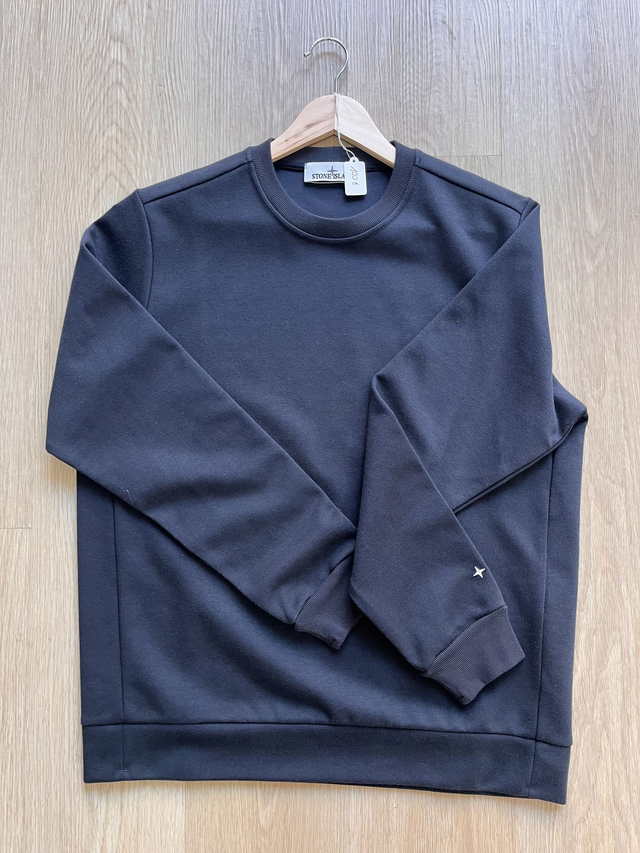 Stone Island Crewneck Marina Blue Size L - PRE-OWNED