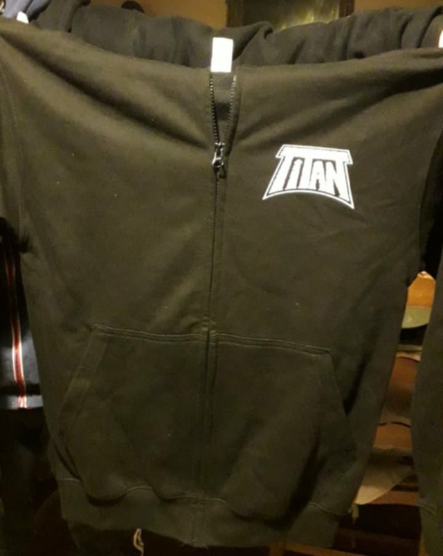 TITAN - Logo / Lacrimæ Mundi - Sweat Zippé