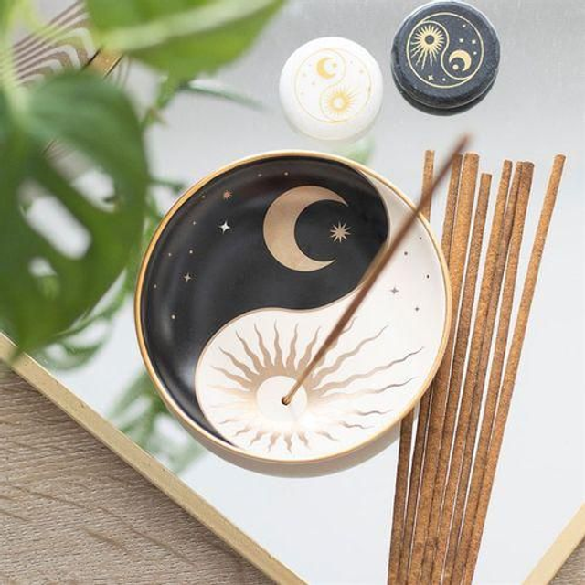 Yin Yang Incense Holder Dish
