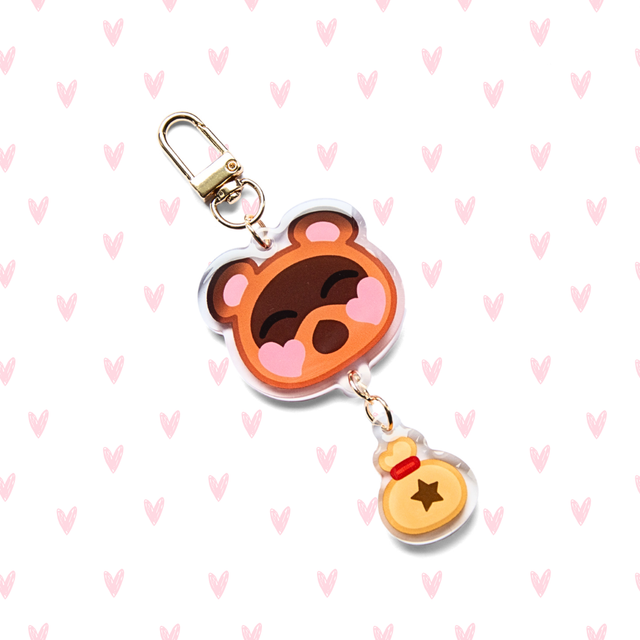 Tom Nook keychain