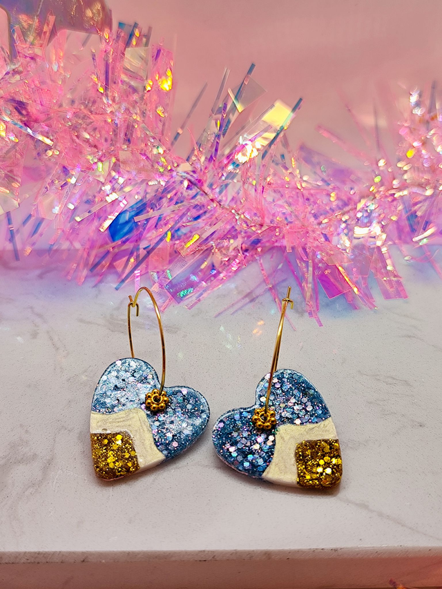 Boucles d&#039;oreilles Cupidon taille M