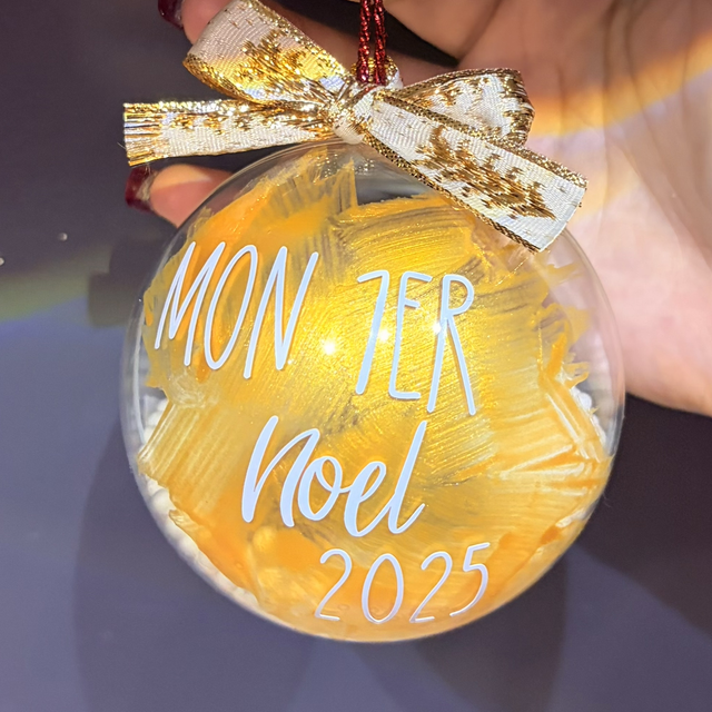 Boule « Mon premier Noel » 
