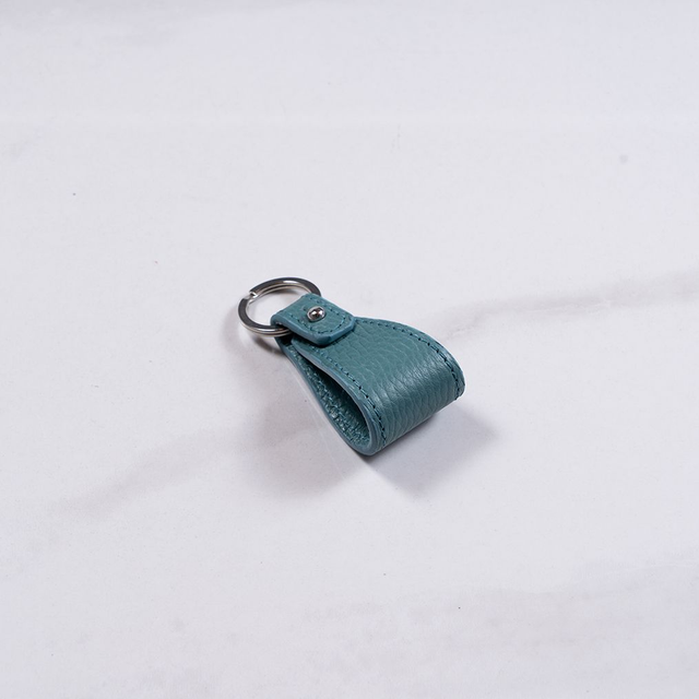 Portachiavi Cufflink | Turchese Leather - Mr. Trevis