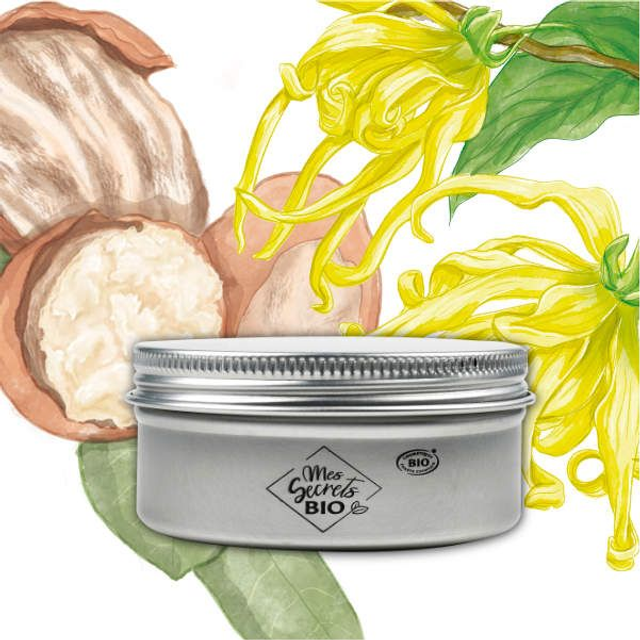 Délice de karité ylang-ylang - beurre de karité à l'ylang-ylang - 100 ml
