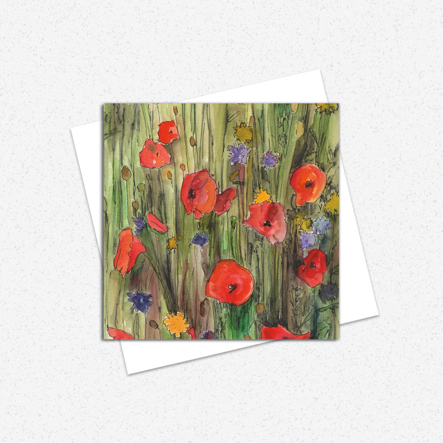 Wildflowers Greeting Card