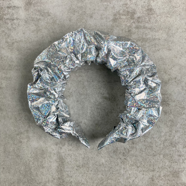 Silver Helium Balloon Headbands