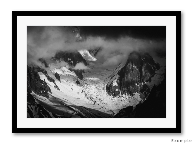 Le Chant du Cygne - Vue sur Glacier, Alpes