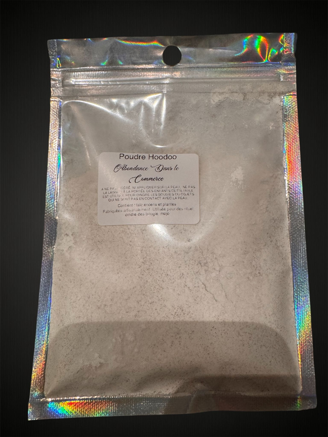 Poudre Hoodoo Artisanale d&#039;Abondance : Attirez la Prospérité et la Réussite