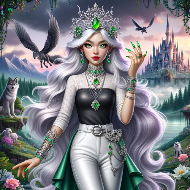 Cartoon Fantasy Catori T-shirt 