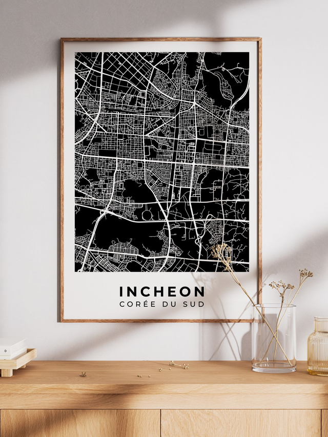 Poster Incheon - Corée du Sud