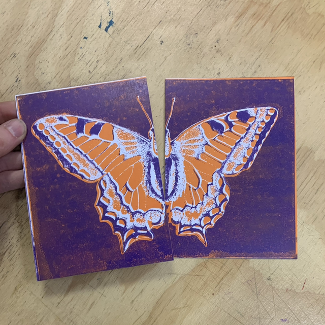 Butterfly (set of 2 postcards)