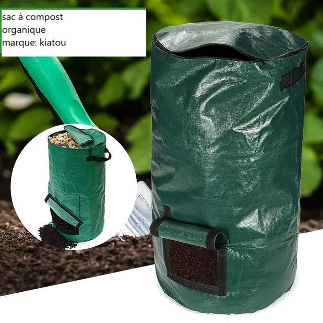 Sac à Compost Réutilisable de 130L