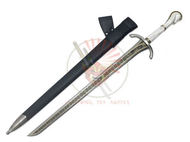 Les Anneaux de Pouvoir Numenor Epée + Fourreau Epee Acier