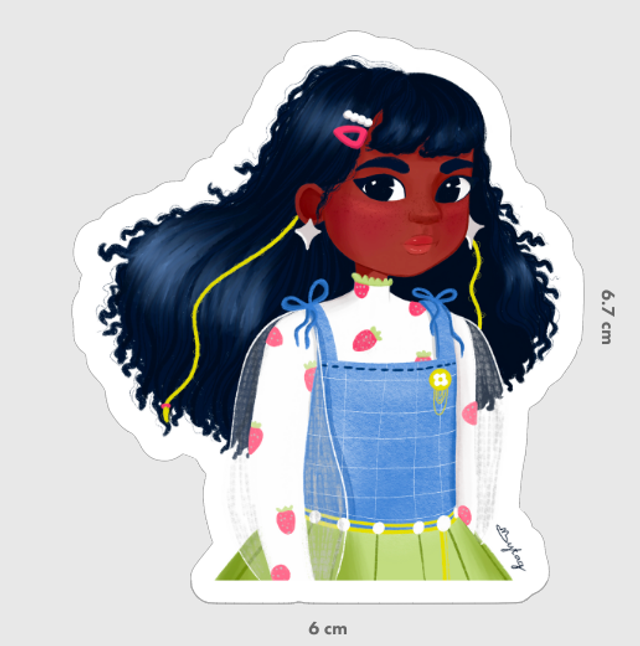 Strawberry Sticker