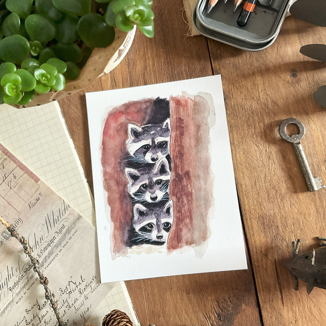 Espièglerie - carte postale