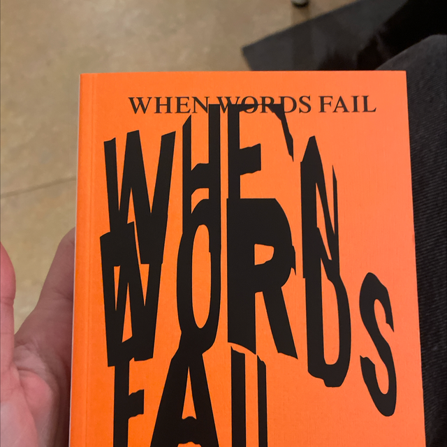 when words fail