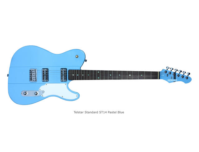 Shergold Telstar Standard ST14 Pastel Blue