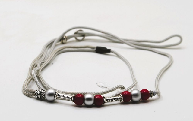 Laisse de présentation 3 mm gris 