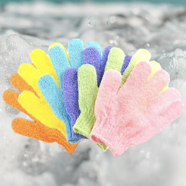 Gant de toilette exfoliant 