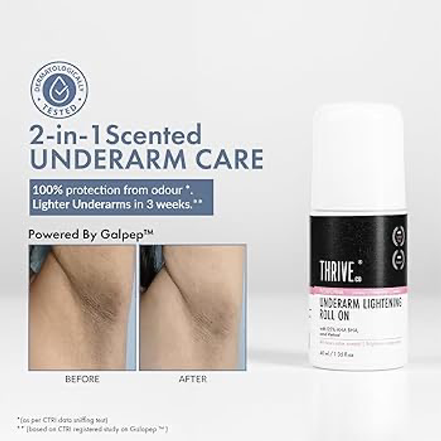 ThriveCo Underarm Lightening Roll On, 40ml