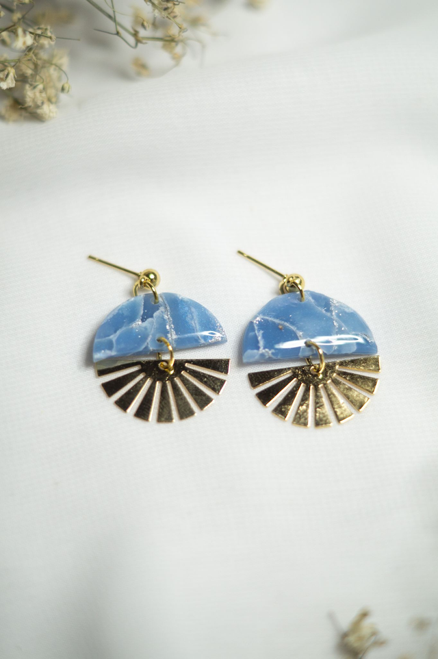 Coloris plumbago - Boucles Soleil